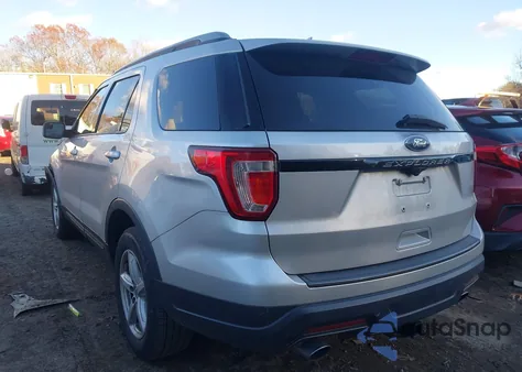 2018 Ford Explorer Xlt from USA, damaged, VIN 1FM5K7DHXJGA18549